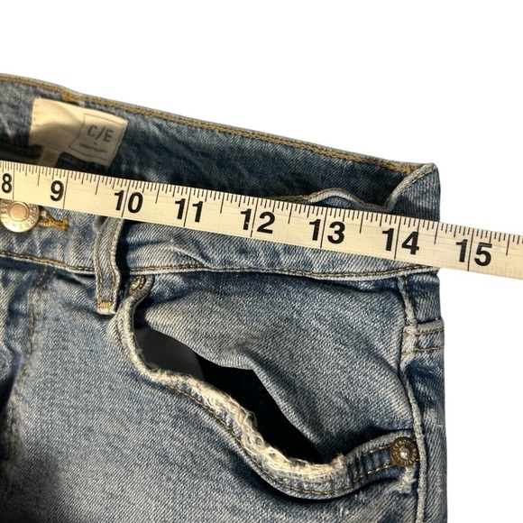 Current Elliott Distressed Straight Leg Jeans Sz 28 - Picture 13 of 15